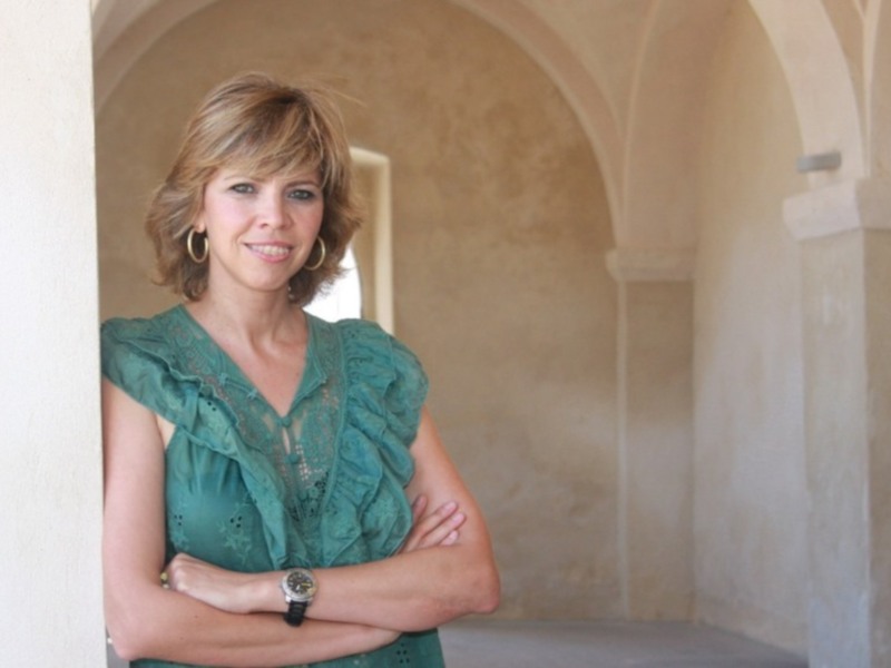  Entrevista con Marina Bernal pregonera el jueves 23 de la 69 edición de la Velá del Cerro del Águila de Sevilla 2010  