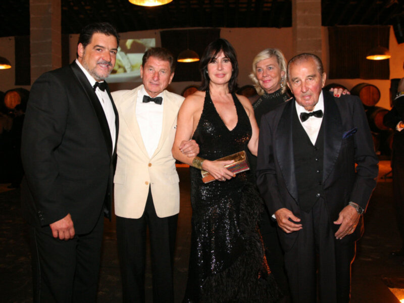 Carmen Martínez Bordiú de fiesta en Jerez con su marido 