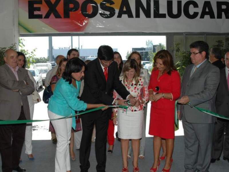 La Mancomunidad y el ayuntamiento de Sanlúcar comparten stand en la II edición de Exposanlúcar 2010