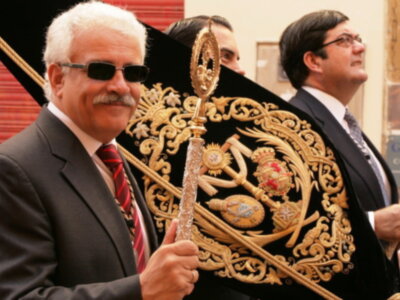 José Manuel Albiac hace balance de sus 8 años como hermano mayor de la Soledad de San Lorenzo en la hora del adios
..