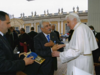 José Manuel Albiac hace balance de sus 8 años como hermano mayor de la Soledad de San Lorenzo en la hora del adios
..