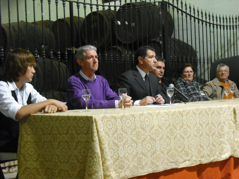 Rafael Gordillo padrino de la Feria Solidaria de los Vinos y la Tapa de Chipiona