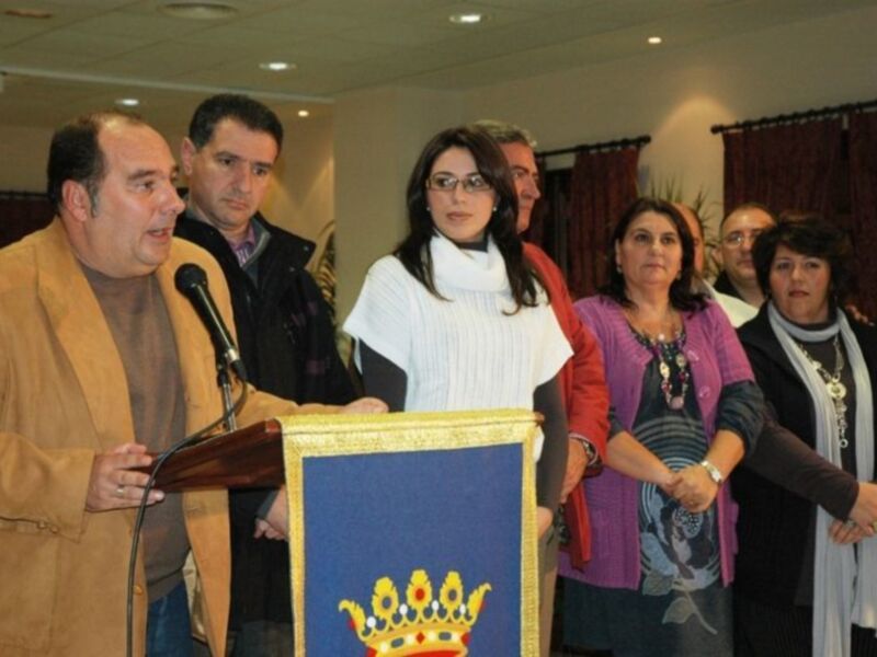 Austin Ruiz Escribano, Juan Carlos Claver y Amparo Salguero , Reyes magos de Chipiona 2011