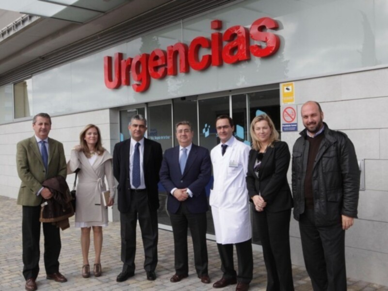 Visita de Juan Ignacio Zoido al Hospital Viamed anta Ángela de la Cruz&#8207;