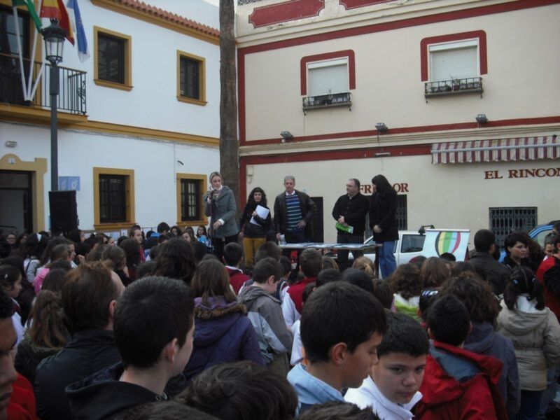 Éxito de participación en el acto público de sensibilización sobre los objetivos del milenio 