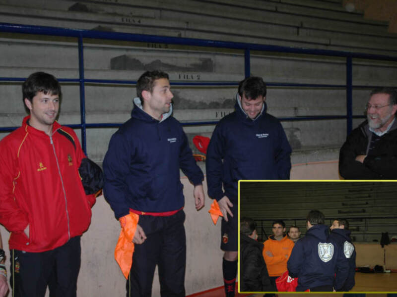 El Club de Hockey San Fernando "Ficha" a Santi Freixa, Quico Cortés y Bernardino Herrera