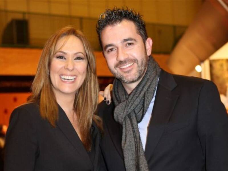 Rosario Mohedano y su novio Andrés