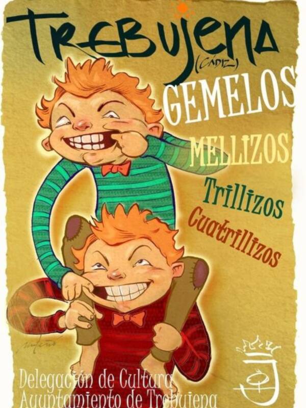 Trebujena convoca concentración de mellizos,gemelos,trillizos y cuatrillizos el próximo 30 de abril