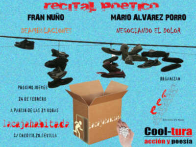 Recital poéticode Mario Álvarez Porro y Fran Nuño&#8207;