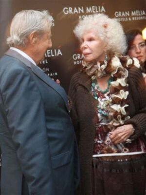 La Duquesa de Alba elige un menú de bodas