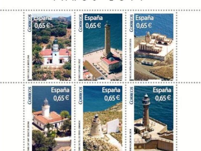Correos dedica un sello al faro de chipiona
