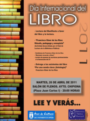 Chipiona conmemora durante toda la semana el Día Internacional del Libro