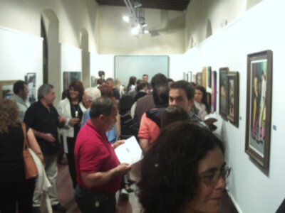 Finaliza la muestra 35 artistas locales de nuestro tiempo de la sala de exposiciones del Castillo de Chipiona
