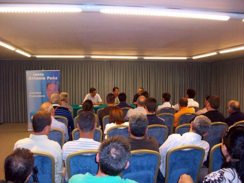 Antonio Peña se reunió con representantes del mundo del deporte(Chipiona)