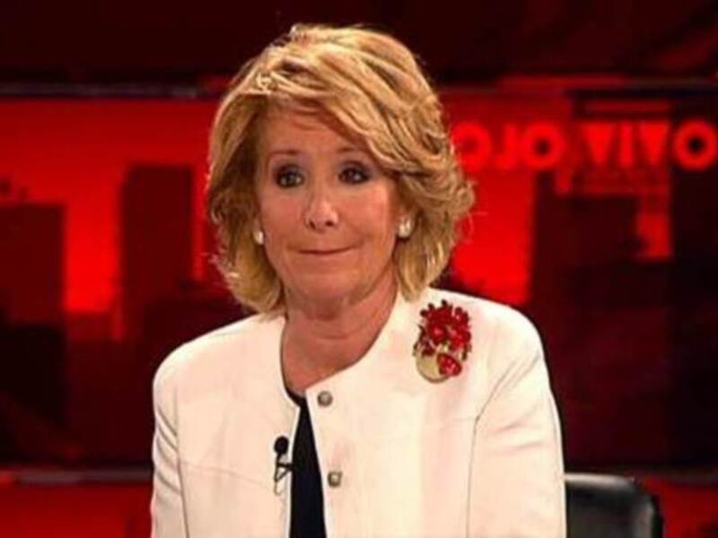 Esperanza Aguirre, en Al Rojo Vivo de laSexta2