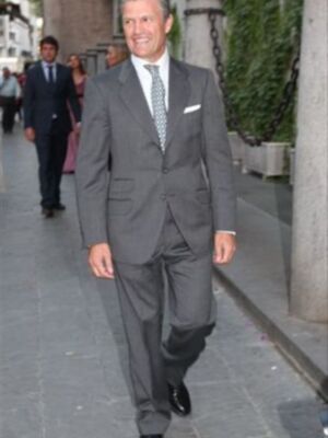 Patricia Rato y Espartaco de nuevo juntos en la boda de Carmen Solís Tello