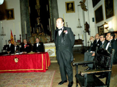 Sesión de Investidura como Académico de Número del Profesor D. Ramón de la Campa Carmona