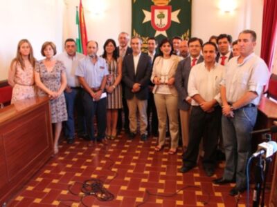 Francisco Javier Reinoso Santos, reelegido por tercera vez alcalde de Lora del Río