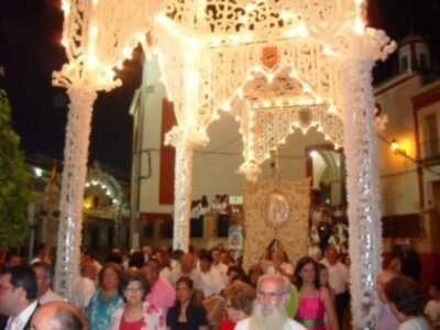 La Patrona de Carrión se trasladó a la Parroquia‏