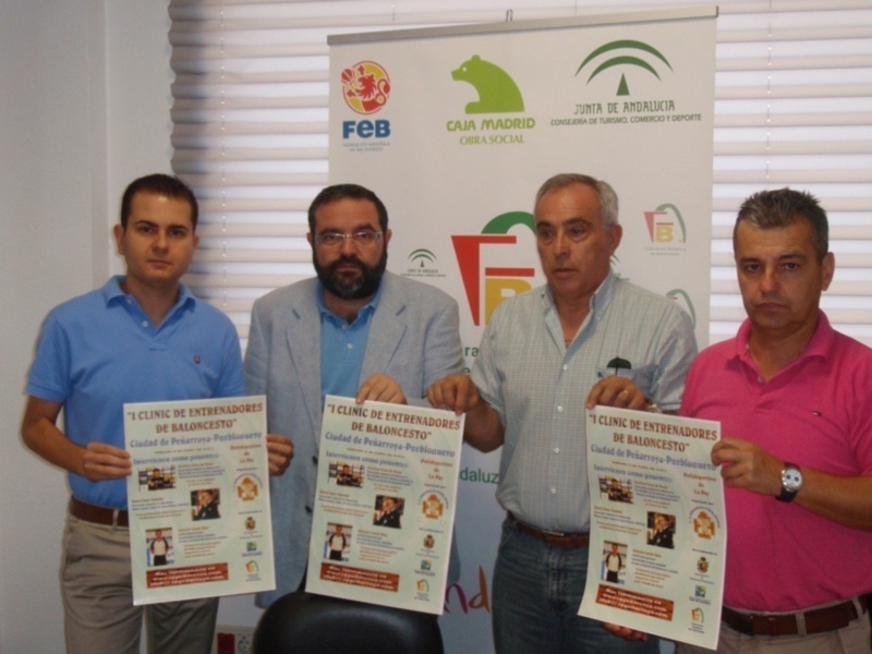 Presentado el clínic de entrenadores de baloncesto Peñarroya  Pueblonuevo