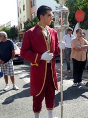 Solemne Procesión Eucarística, por las calles de la barriada Sevillana del Cerro del Águila‏