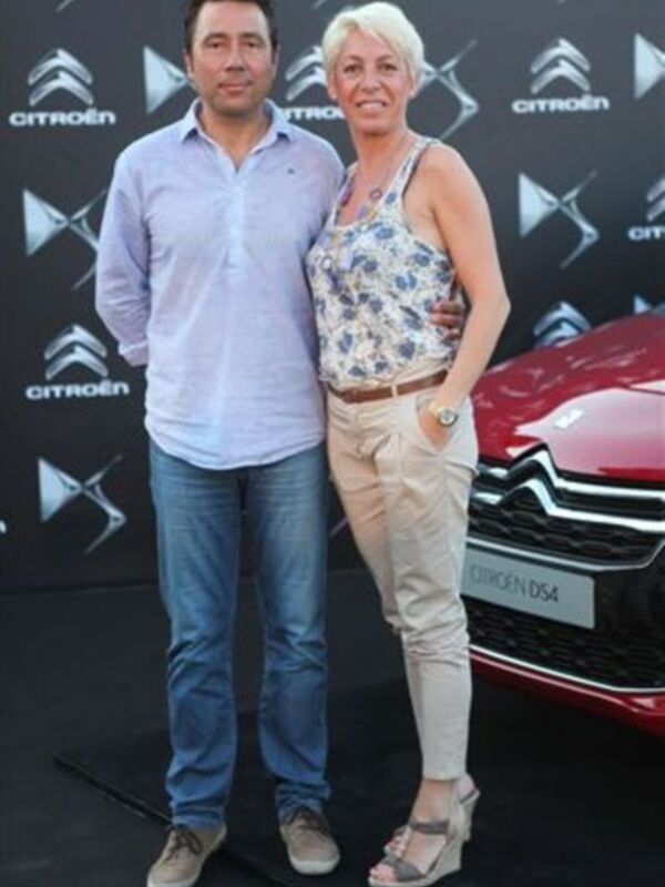 Nuria Roca y Jorge Fernandez, en Sevilla