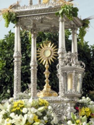 Procesión del Corpus Christi de la villa de Alcalá del Río 2011