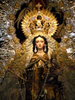 Altar y cultos en la capilla del Carmen de Calatrava (Sevilla)‏