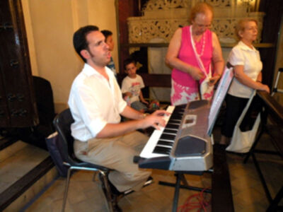 Altar y cultos en la capilla del Carmen de Calatrava (Sevilla)&#8207;