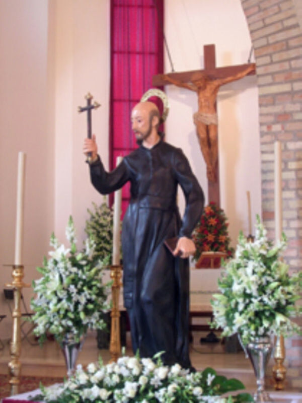 Cultos a San Ignacio de Loyola, patrón de la pedania de Alcalá del Río ( pueblo de la provincia de Sevilla), de San Ignacio del Viar&#8207;