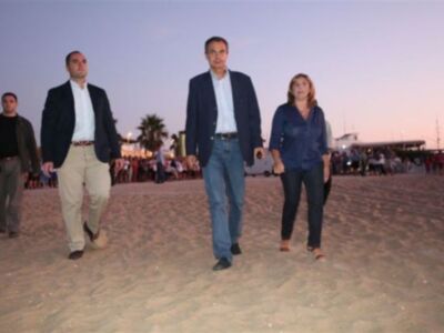 Zapatero comienza en Sanlúcar sus vacaciones