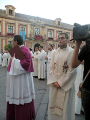 Procesión de la Virgen de los Reyes, Patrona de la archidiócesis de la Capital Hispalense