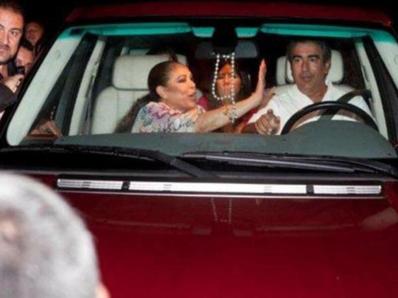 Chavely y Falete fans números uno de Isabel Pantoja en San Fernando el domingo ante 4.000 personas
