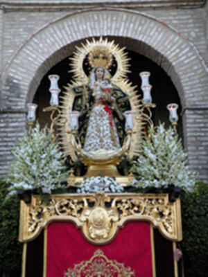 El Corpus de Saltera (Sevilla), procesiona desde el Siglo XVII el 15 de Agosto