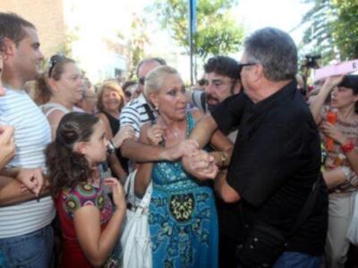 Rosa Benito aclamada como una auténtica estrella en Chipiona