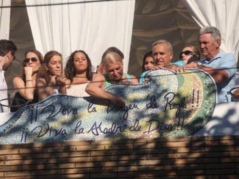 Rosa Benito aclamada como una auténtica estrella en Chipiona