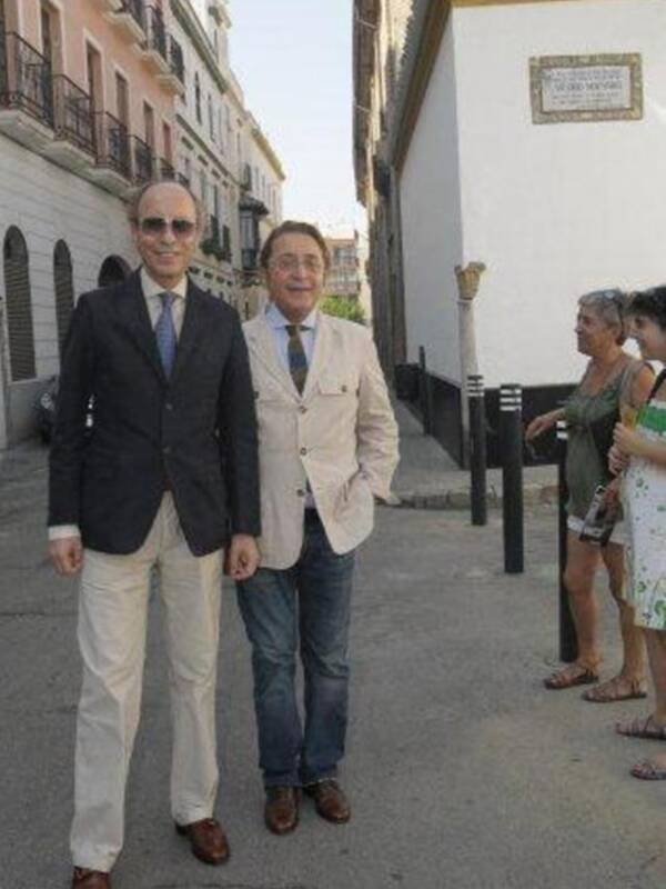Victorio y Luchino diseñadores del vestido de novia de la Duquesa de Alba