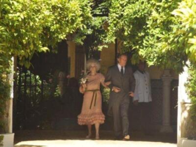 Fotografías de la Duquesa de Alba y Alfonso Díez recién casados