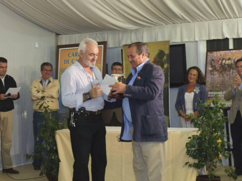  La obra titulada Competencia primer Premio Certamen fotográfico Carreras de caballos de Sanlúcar de Barrameda&#8207;