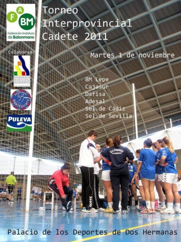 Balonmano: Más de 200 chicos y chicas se dan cita en el Velódromo de Dos Hermanas
