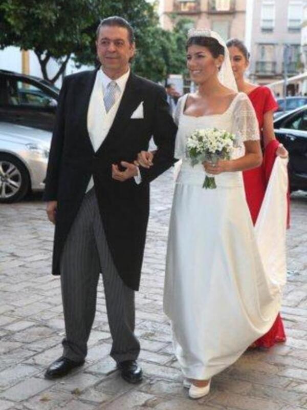 Cary Lapique y Ana Gamazo de boda en Sevilla