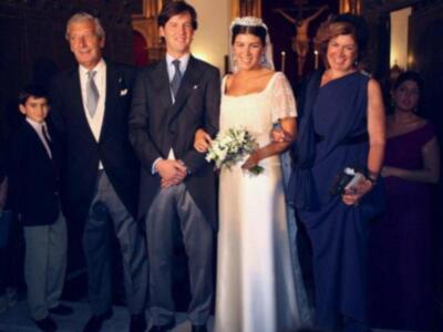 Cary Lapique y Ana Gamazo de boda en Sevilla 