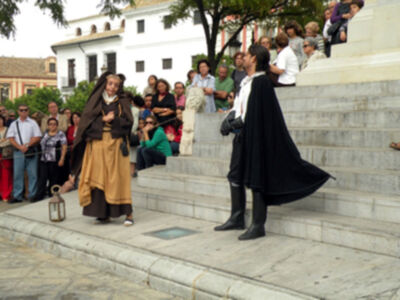 D. Juan Tenorio por las plazas Sevillanas