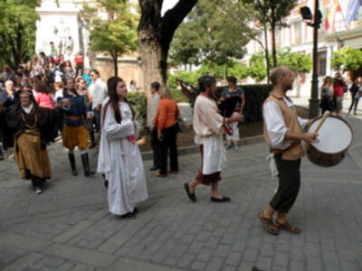 D. Juan Tenorio por las plazas Sevillanas