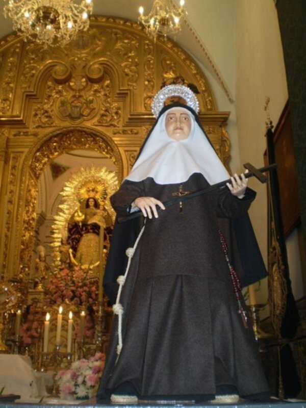 Día de Santa Ángela de la Cruz y Novena de Ánimas en la Hdad de Consolación de Carrión de los Céspedes