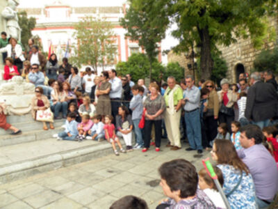 D. Juan Tenorio por las plazas Sevillanas