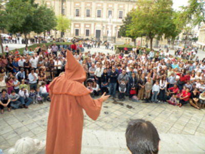 D. Juan Tenorio por las plazas Sevillanas