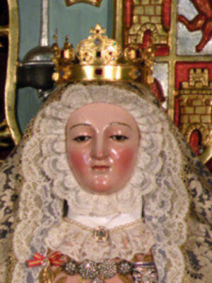 Altar de Triduo de la Virgen de los Reyes, Patrona de los Sastres.