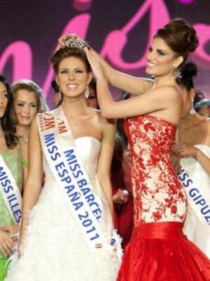 Miss España 2011 Andrea Huisgen; una catalana de padre alemán