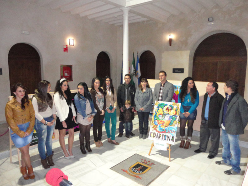 Presentada la obra de Adrián Peña como cartel del carnaval de Chipiona 2012 